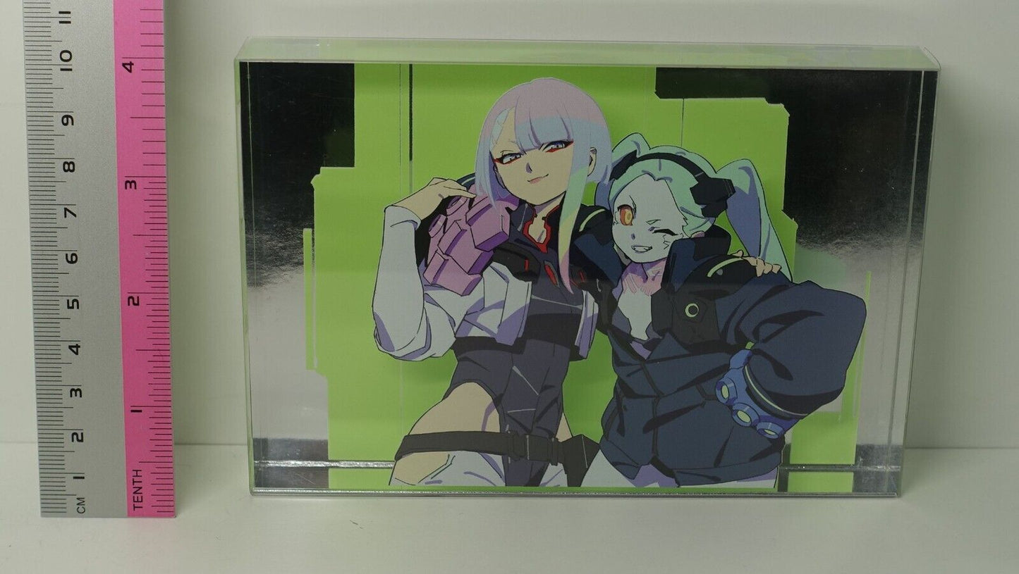 Studiio Trigger Cyberpunk Edgerunners Lucy & Rebecca Acrylic Block 