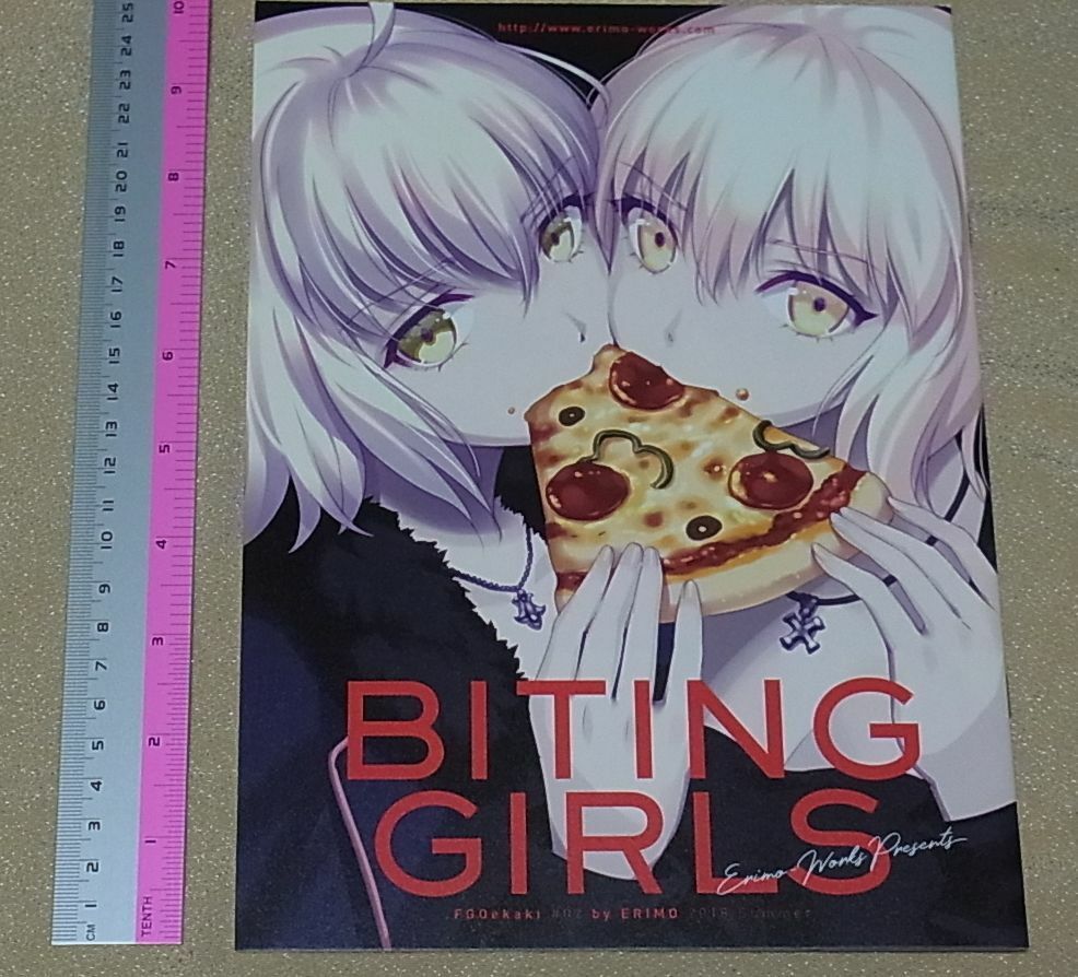 ERIMO Fate FGO Color Fan Art Book BITING GIRLS Fate Grand Order 