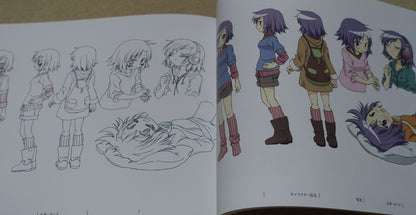 SHAFT Hidamari Sketch Production Note Desing & Setting Works Book 288 page 