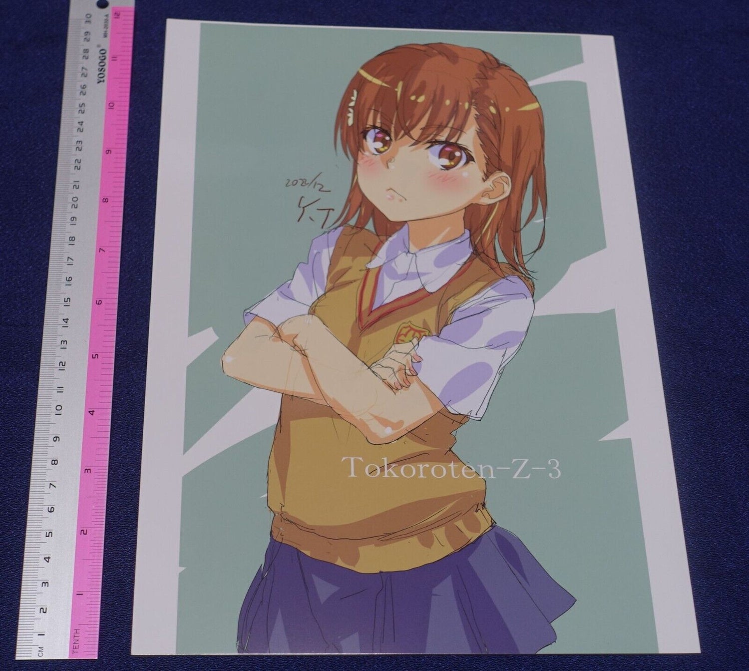 Yuichi Tanaka A Certain Scientific Railgun Designer's Art Doujinshi Book C101 