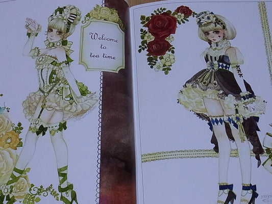 Sakizo Color Art Book Favorite March Sakizou Very RARE 