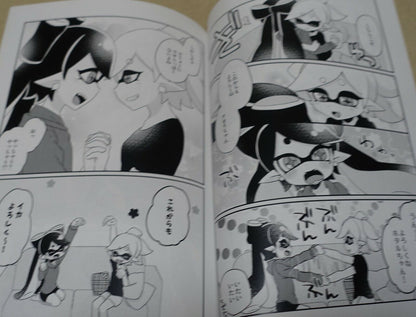 Shato Sha Splatoon Squid Sisters Fan Made Comic Kimiiro ni Somaru 