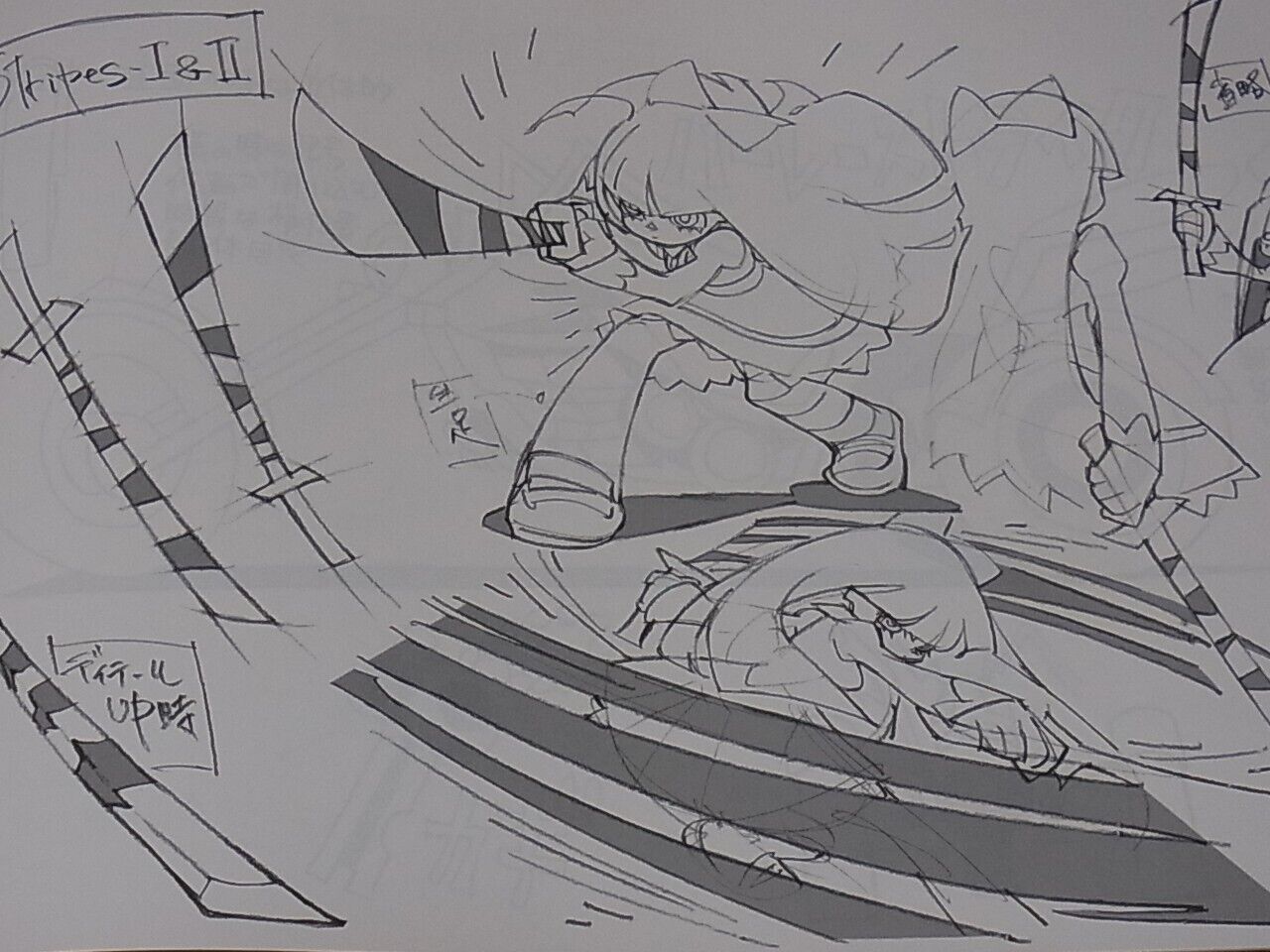 Panty and Stocking with Garterbelt Setting Art Book 104page 