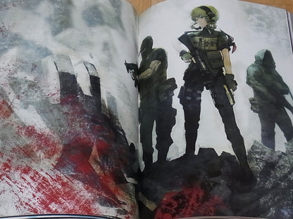 Huke Color Art Book Collection DLK Stein's Gate Black Rock Shooter 240page 
