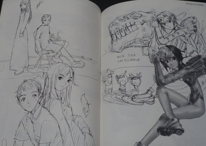 Ugetsu Hakua Yellow Tag Original Art Book STEALTH PHON 