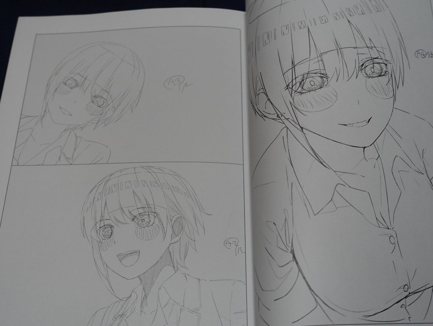 The Quintessential Quintuplets Animation Director Key Frame Revision Work Book 
