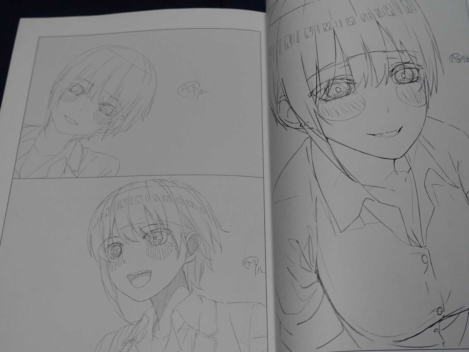 The Quintessential Quintuplets Animation Director Key Frame Revision Work Book 