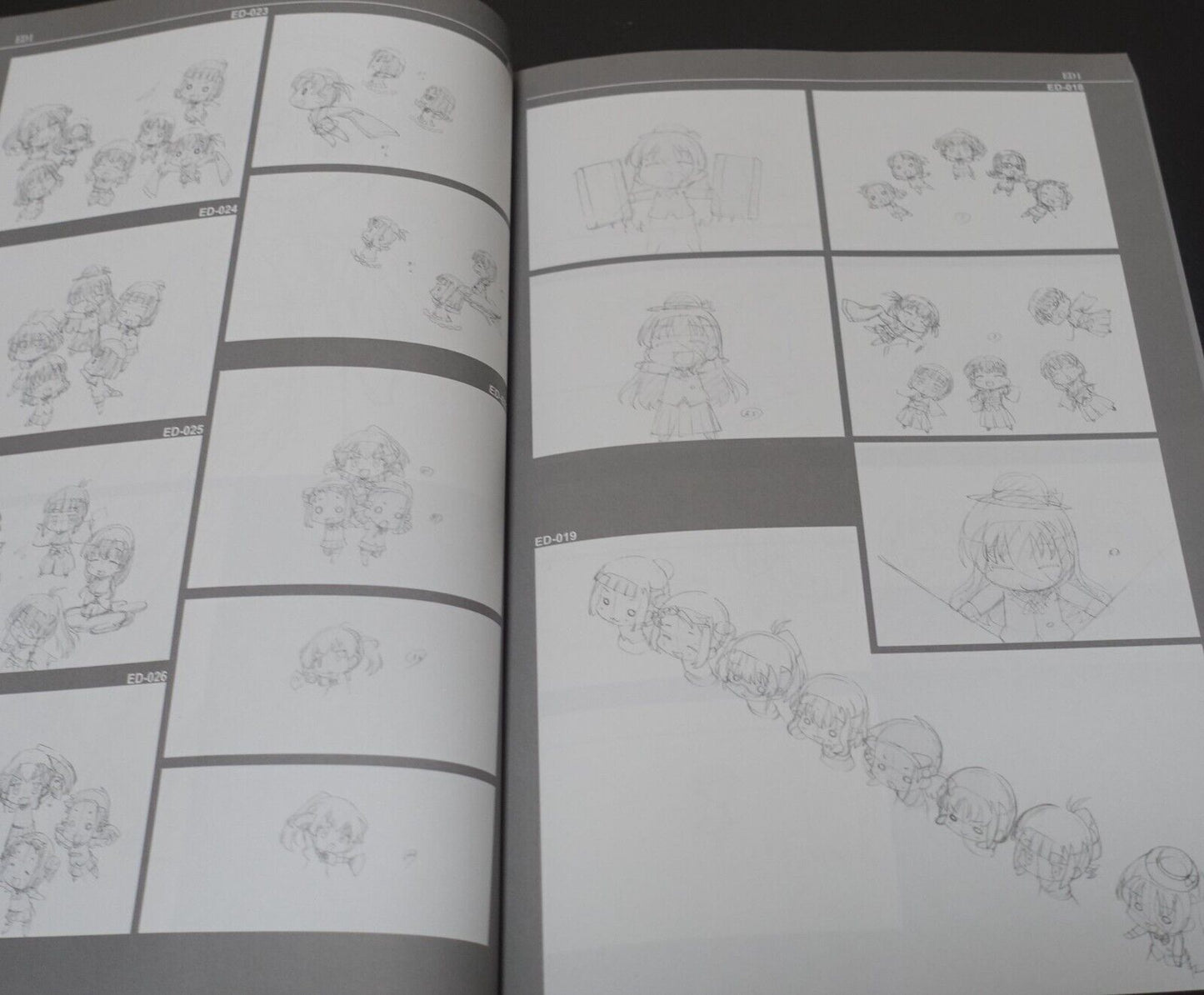 Masakatsu Sasaki Animation Key Frame Art Work Book 8 - Saki - 228page 