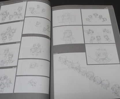 Masakatsu Sasaki Animation Key Frame Art Work Book 8 - Saki - 228page 