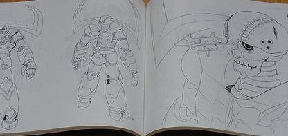 MAZINGER Z INFINITY Movie Character & Mechanic Setting Art Book 206page 