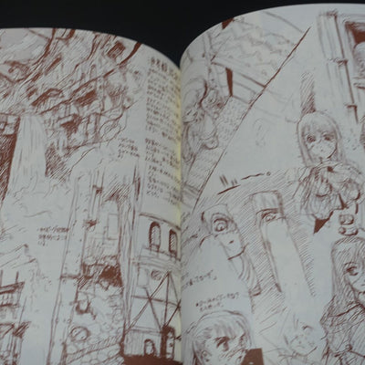 Honjou Raita Absolute Girl Illustration Art Book Scrap Cinema 