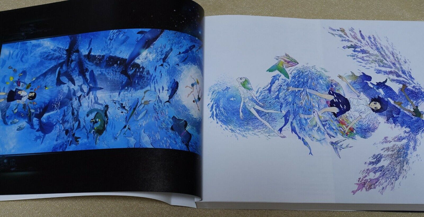 Children of the Sea Animation Movie Key Frame Art Book Kaijyuu no Kodomo 
