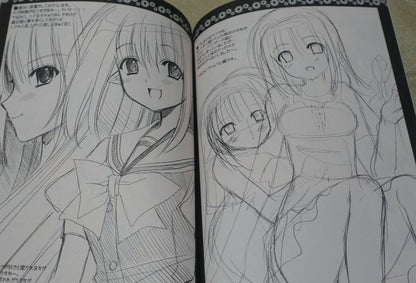 Aoi Nishimata JSHUFFLE! Designer's Illustration Book Flower Girl 