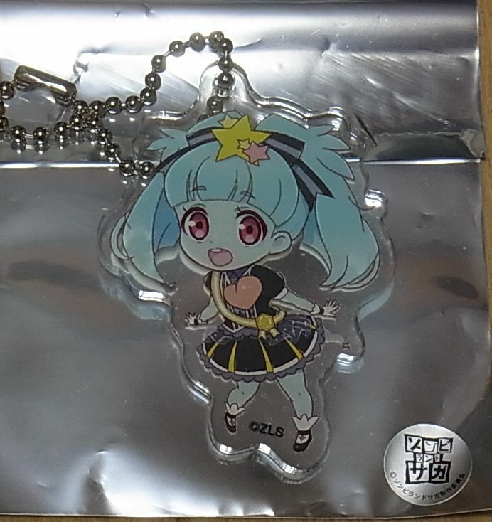 ZOMBIE LAND SAGA Don Quijote Collaboration Acryl Key Chain Lily Hoshikawa Zombie 