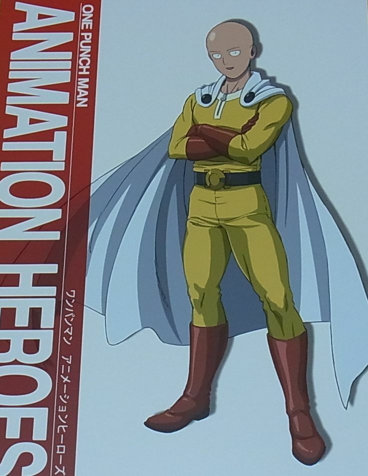 ONE PUNCH MAN Animation Staff Illustration Book ANIMATION HEROES 