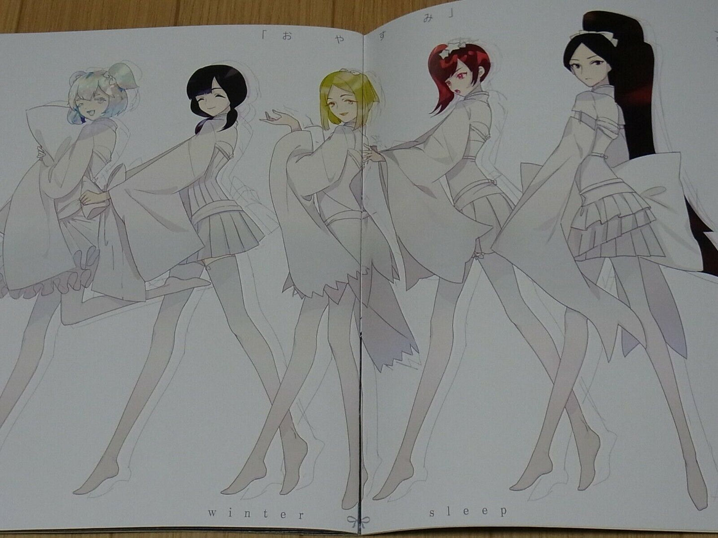 ajimita sanmen Houseki no Kuni Land of the Lustrous Color Fan Art Book Gokuraku 