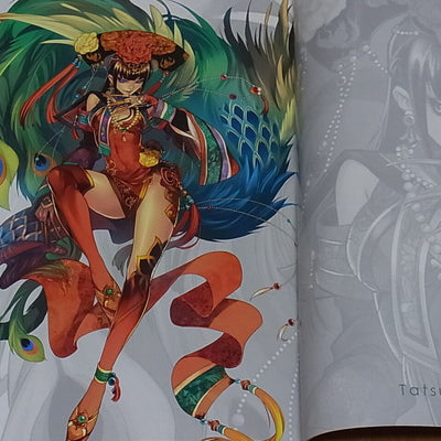 Minerva Works Tatsuki Shin Color Illustration Book Rokuen 
