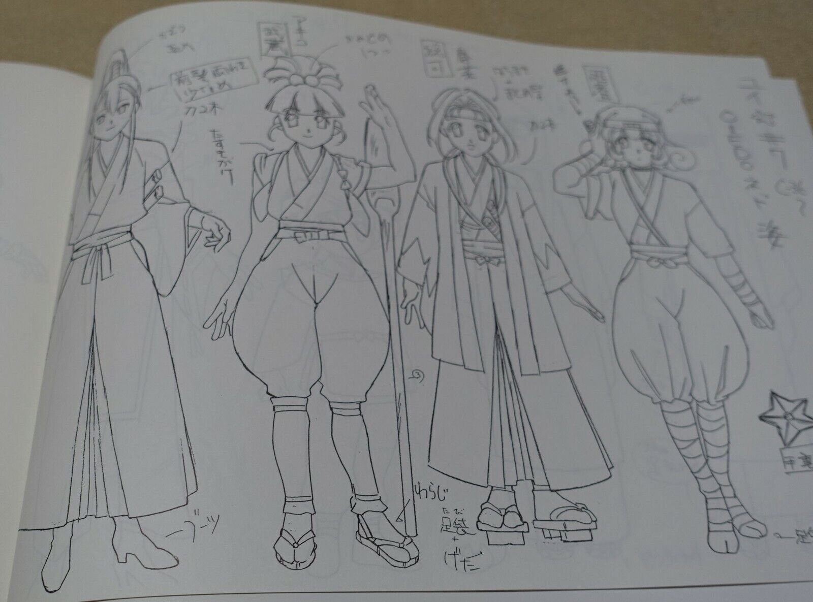 Corrector Yui Animation Setting Art Book 