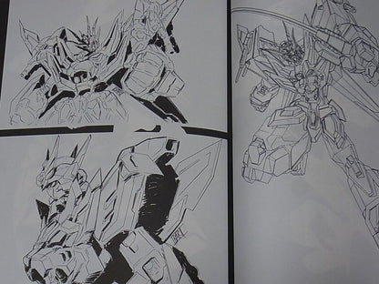 Masami Obari Robot Animation Art Work Book Gravion Gaiking Gaogaigar 
