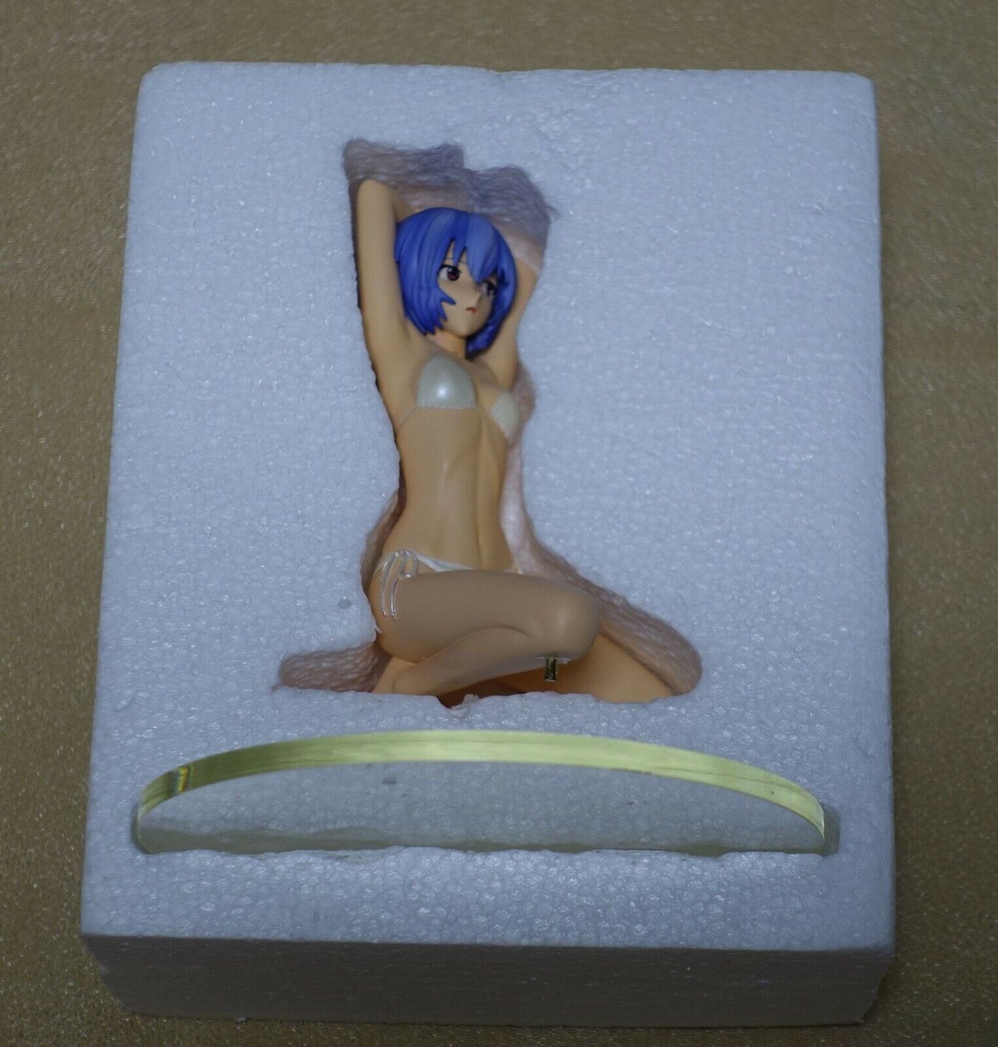 3-7 days AIZU Evangelion Rei Ayanami Cold Casting 1/8 Figure White Bikini Ver 