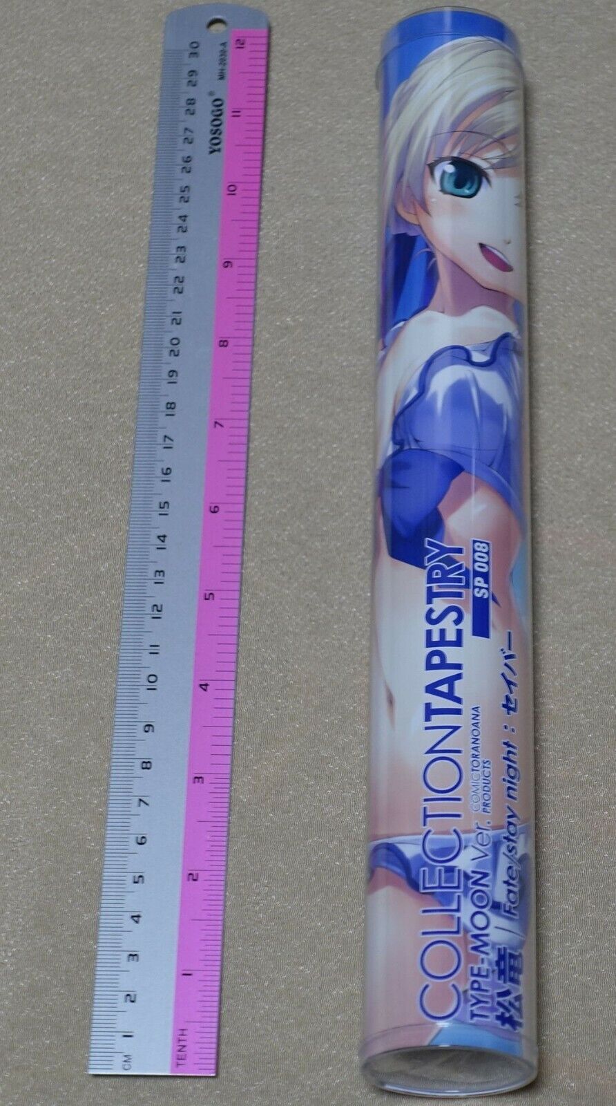 Type-Moon Official Fan Art Tapestry Wall Scroll 24 x 42 cm Matsuryu Fate Saver 