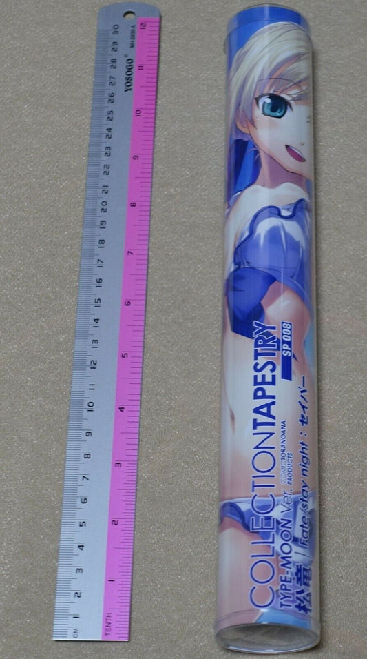 Type-Moon Official Fan Art Tapestry Wall Scroll 24 x 42 cm Matsuryu Fate Saver 