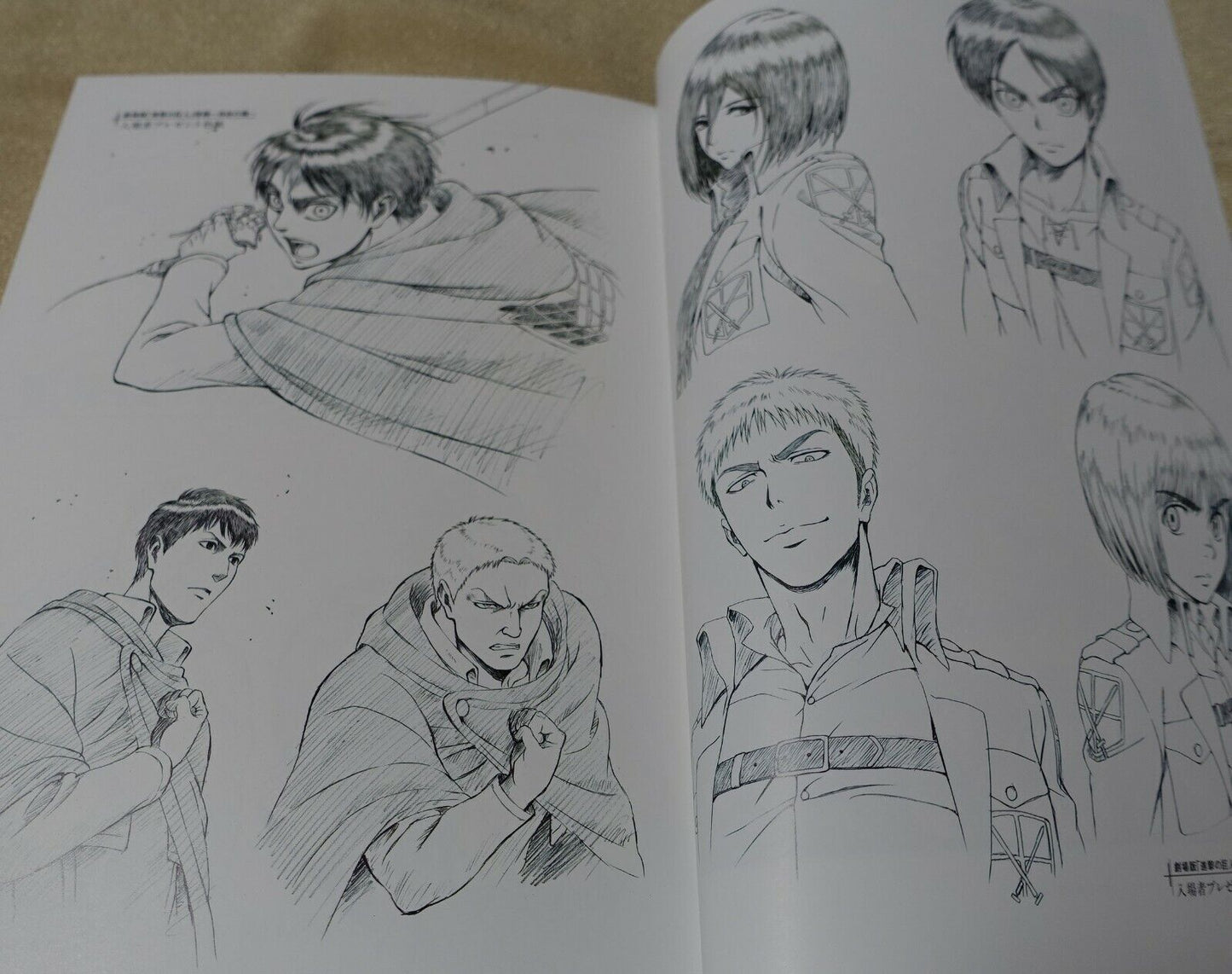 Kyoji Asano Attack on Titan Cut Collection Art Book 