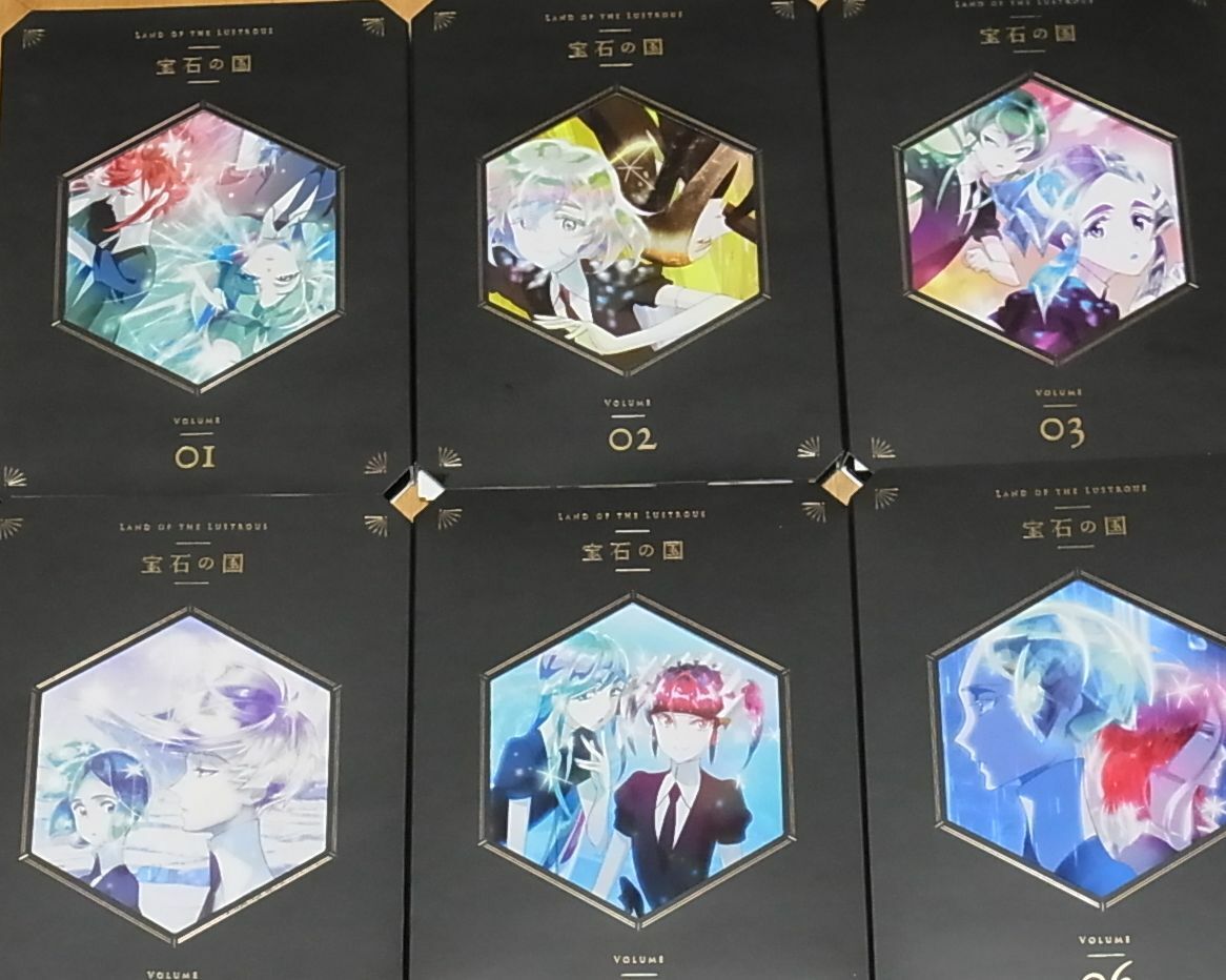 Houseki no Kuni Land of the Lustrous Blu-ray vol.1-6 Complete Set 