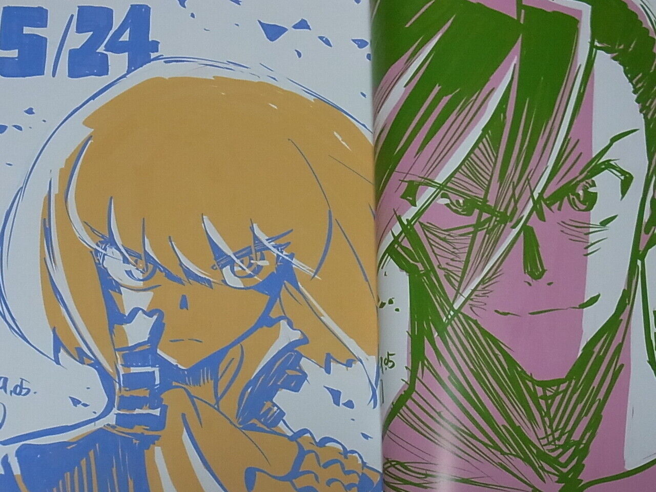 Animation PROMARE Design Work Book & Key Frame Art Book Set C97 Re-sell ver 