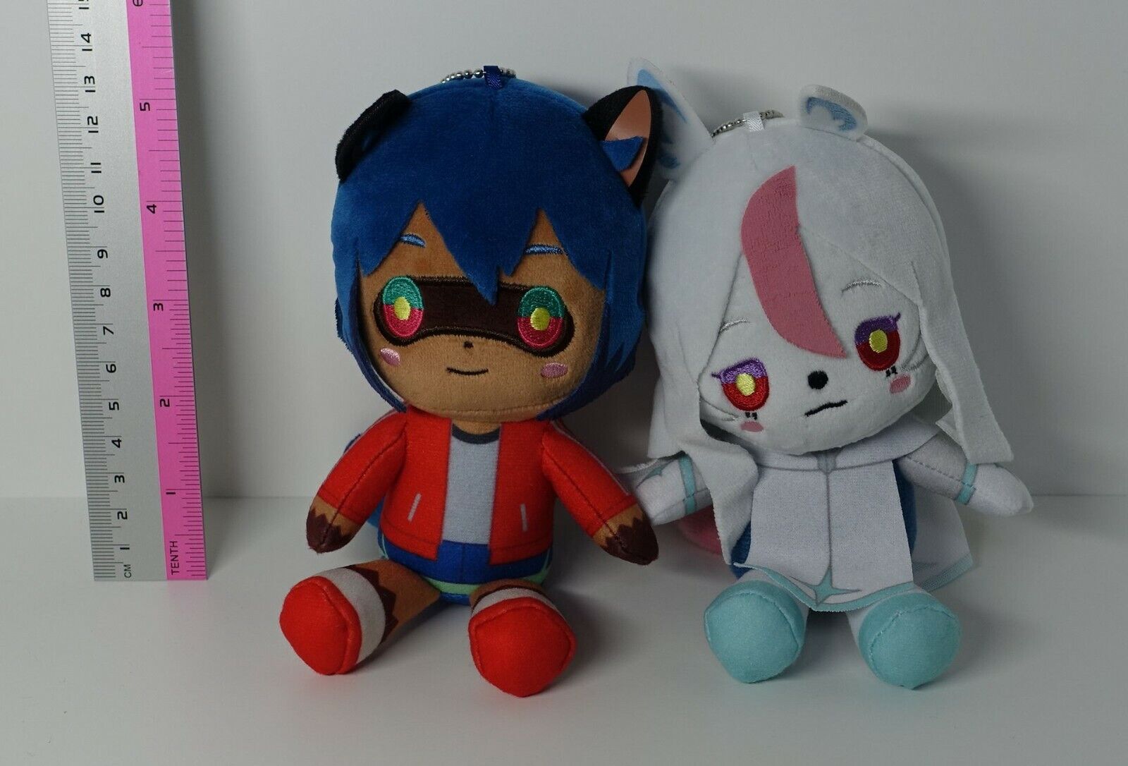 BNA Michiru & Nazuna Plushie Plush Doll Mascot Key Chain Set 