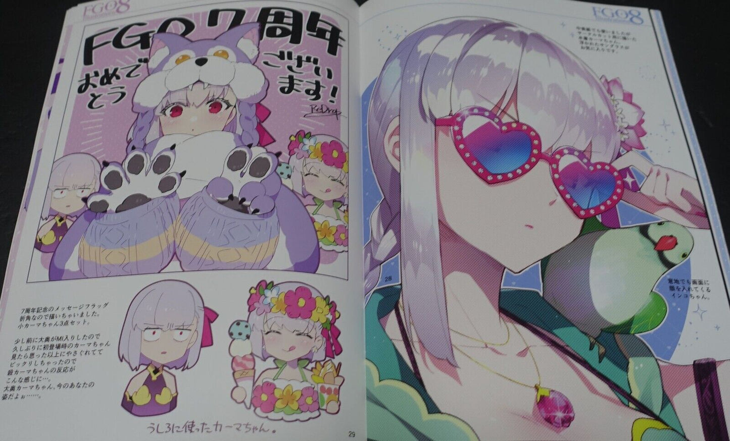 ReDrop Fate Grand Order Color Fan Art Book FGO Illustrations 8 C100 