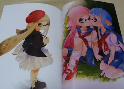 Sanico Splatoon Color Fan Art Book Color 