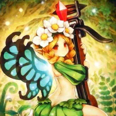 Odin Sphere Mercedes A1 Big Size Cloth Poster VERY RARE 