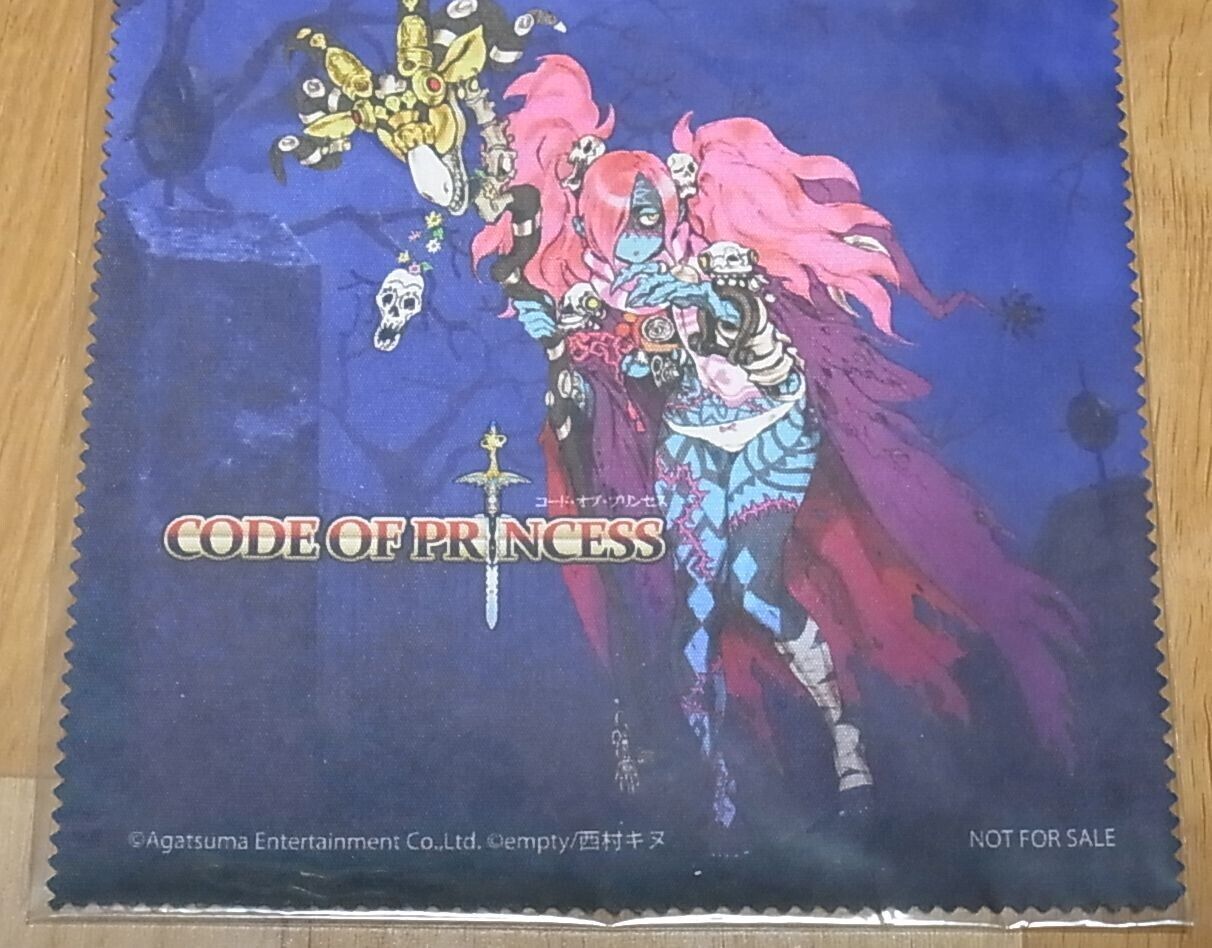 CODE OF PRINCESS Cleaning Cloth Lady Zozo Kinu Nishimura 