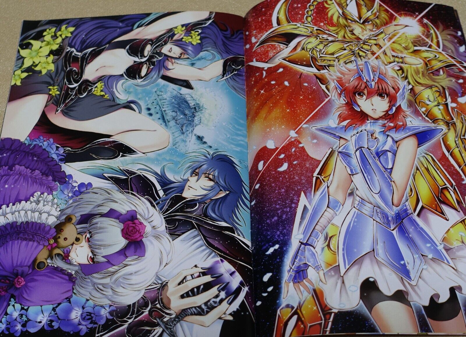 CHIMAKI KUROI SAINT SEIYA SAINTIA SHO ART COLLECTION BOOK 