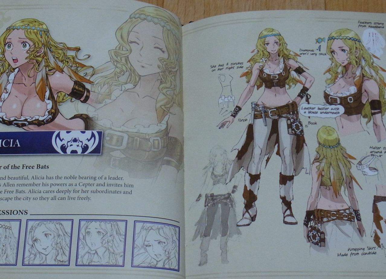 Kinu Nishimura Culdcept REVOLT Characters Illustration Art Book Book of Cepters 
