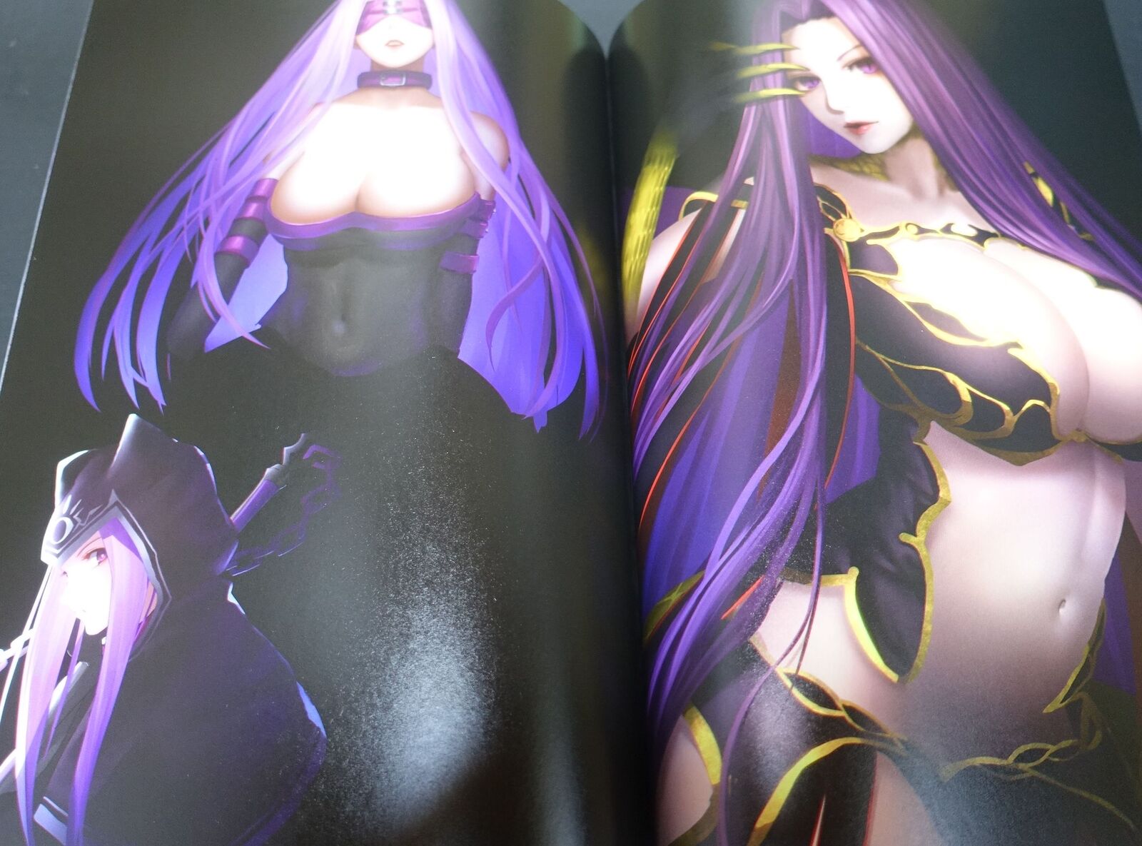 SLAVA Fate Rider Gorgon Sisters Fan Art Book Gorgon's Log 1 & 2 
