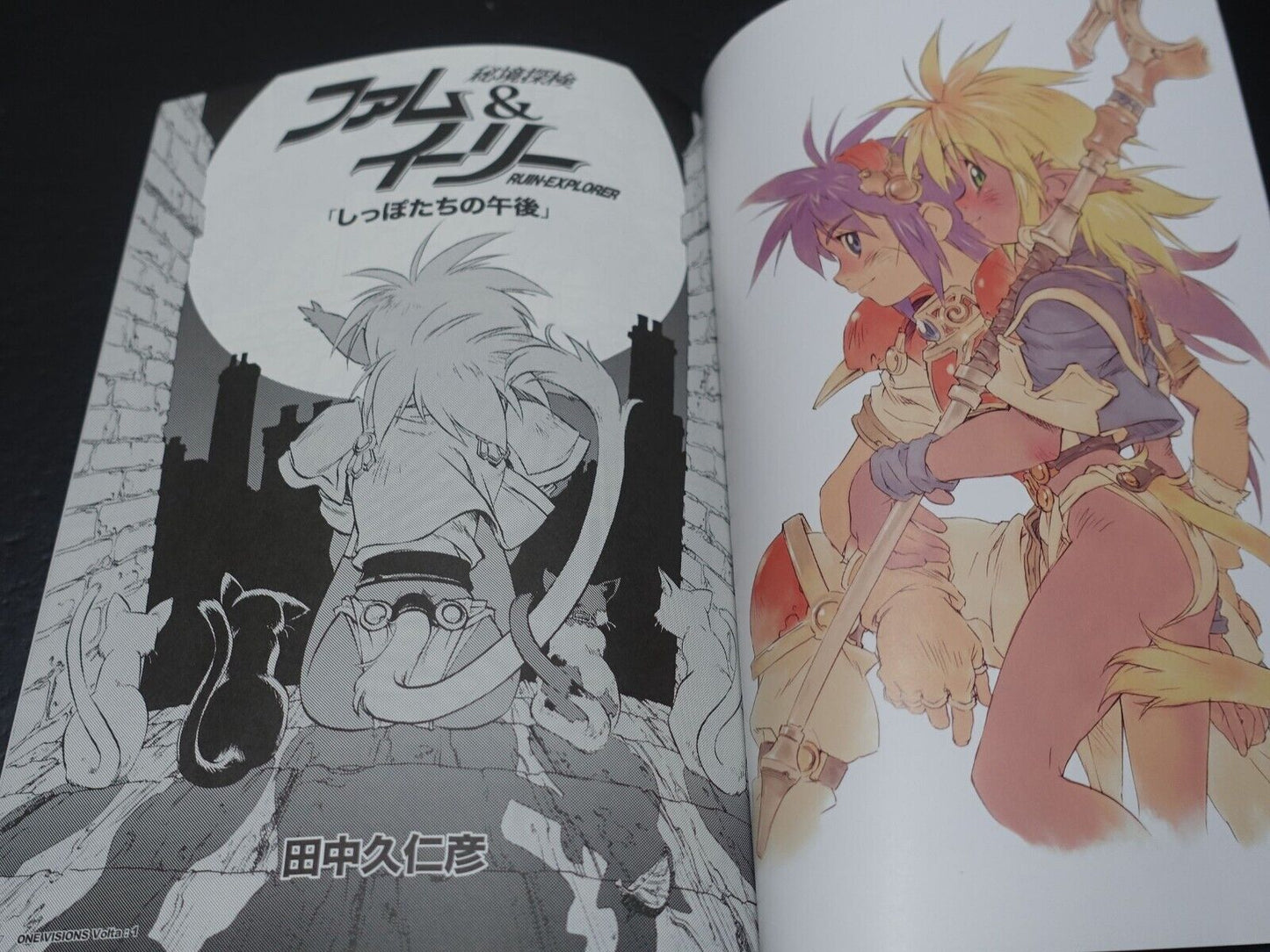 Kunihiko Tanaka Ruin Explorers Fam & Ihrie Designer Comic & Other Art Book 