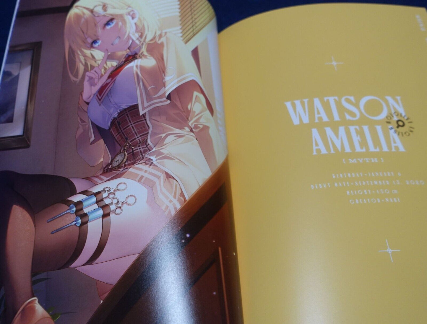 Tosaka Asagi VTuver hololive Ceres Fauna Designer's Art Book & Goods Set C101 