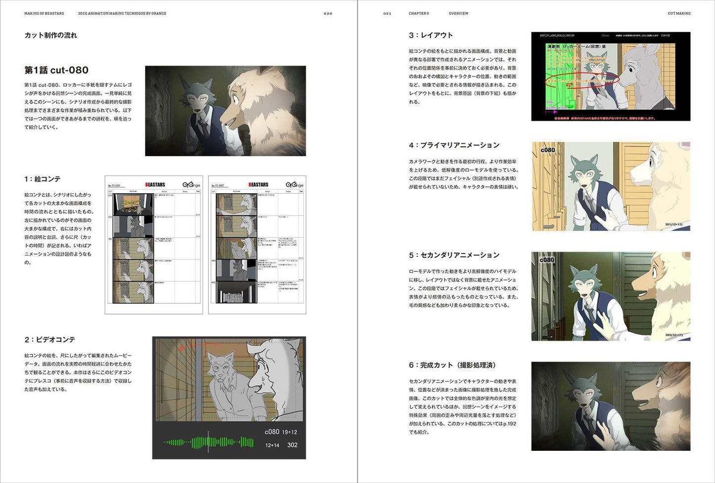 Orage Ryu 3DCG Animation Production Techniques MAKING OF BEASTARS 
