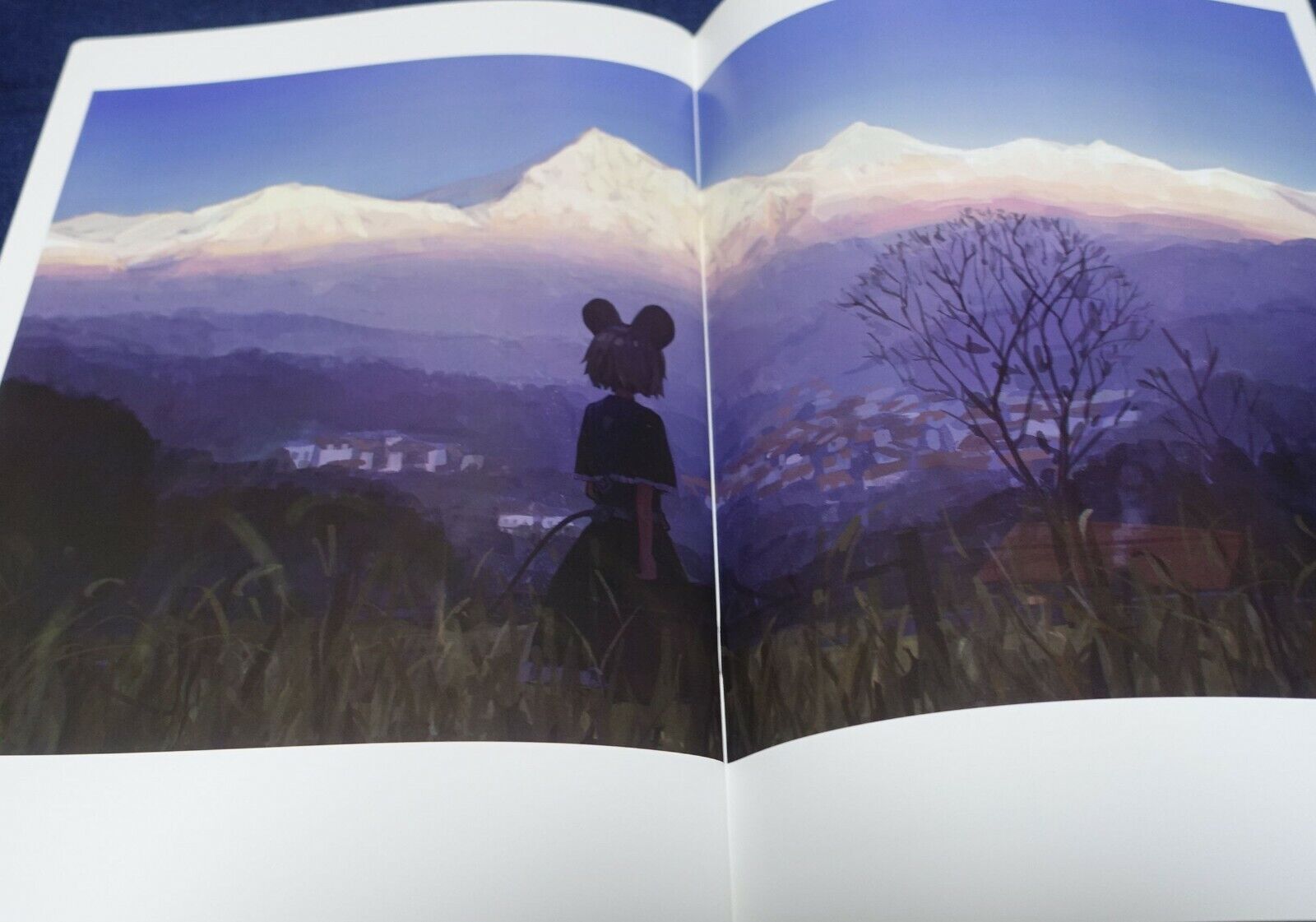 TANENBO Works Color Illustration Art Book Edge of shallow land 
