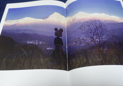 TANENBO Works Color Illustration Art Book Edge of shallow land 