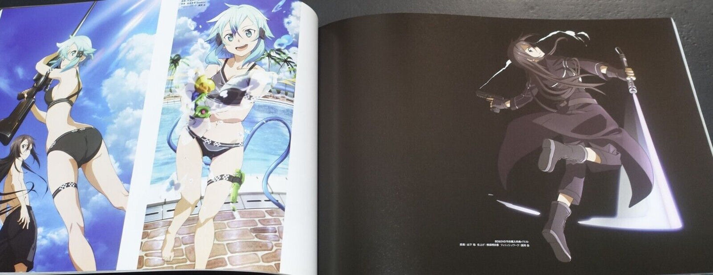 Sword Art Online 2nd Season Official Animation Artworks Book SAO 