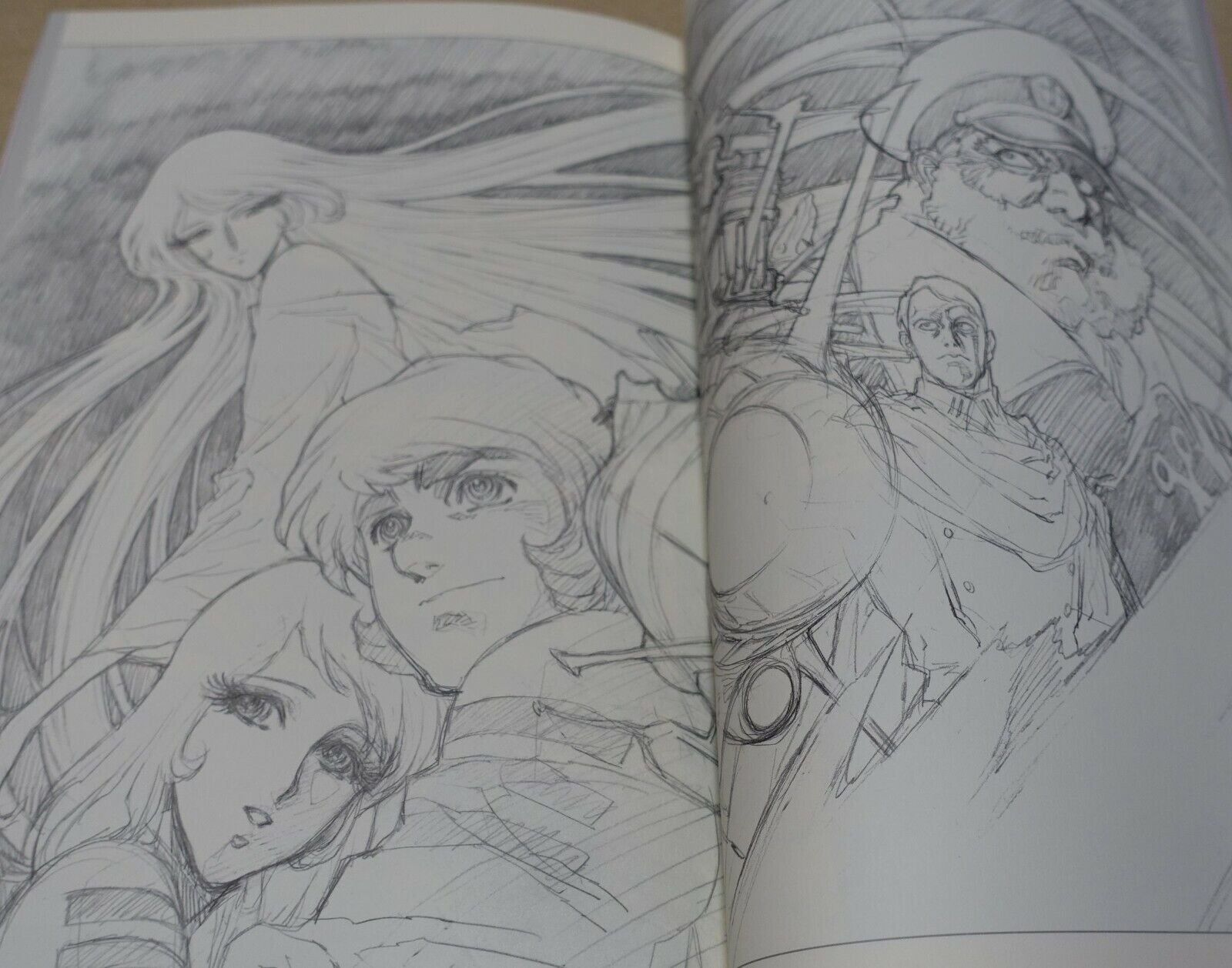 NOBUTERU YUKI Animation Art Work Book ANVIL3 ESCAFLOWNE Record of Lodoss War etc 