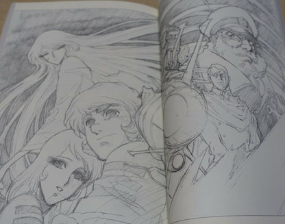 NOBUTERU YUKI Animation Art Work Book ANVIL3 ESCAFLOWNE Record of Lodoss War etc 