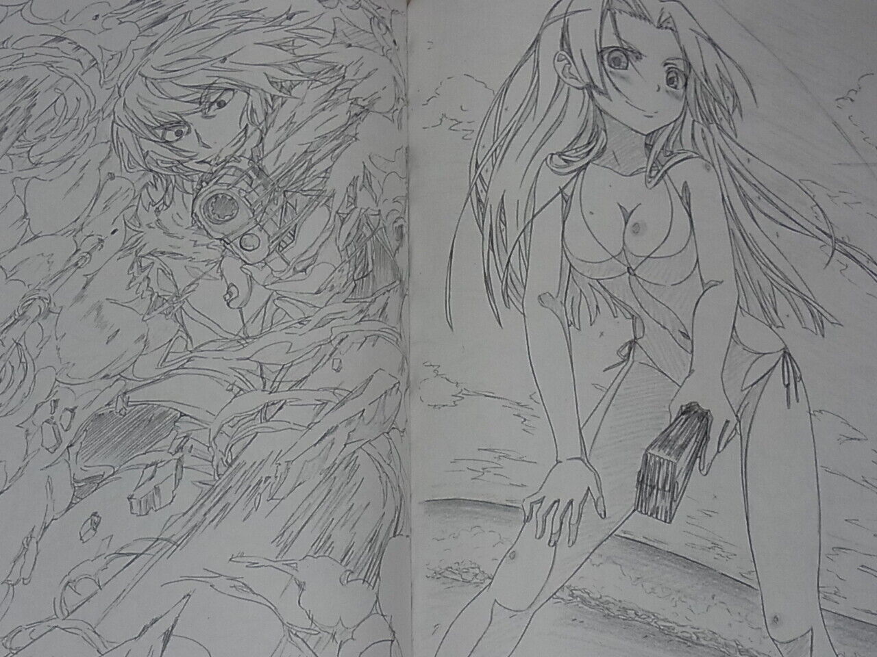 Yataneko A Certain Magical Index Animation Staff's Fan Art Book +plus 