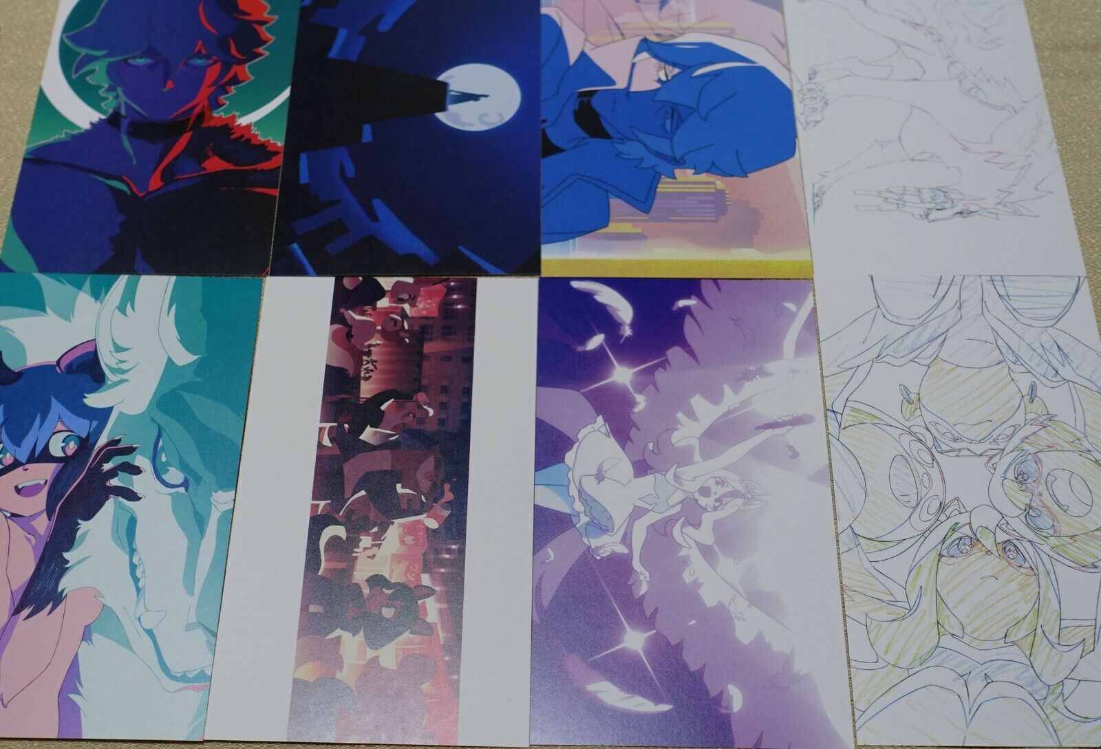 BNA Animation Special Post Card 12 Piece Complete Set 