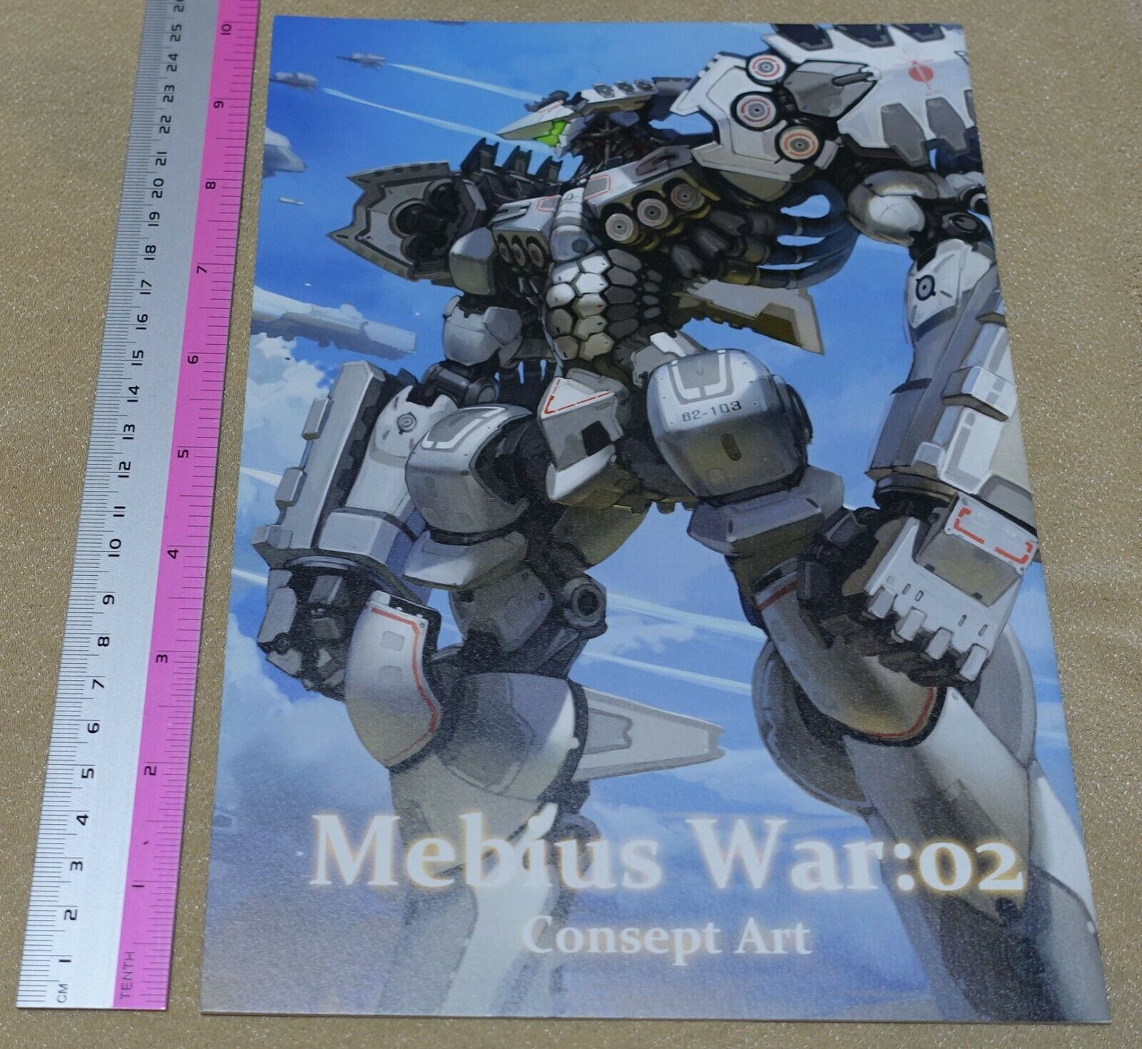 Toshiaki Takayama Original Mechanic Art Book Mebius War 02 