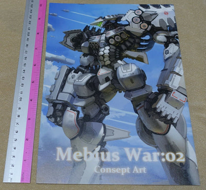 Toshiaki Takayama Original Mechanic Art Book Mebius War 02 