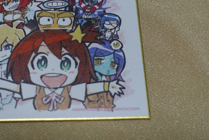 TRIGGER SPACE PATROL LULUCO Print Shikishi Art Board Mago Hiroyuki Imaishi etc 